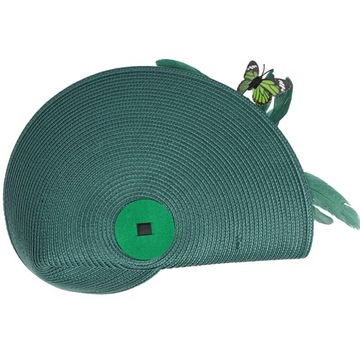 Головной убор невесты, шляпка с чародеем.