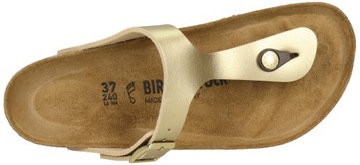 BIRKENSTOCK Gizeh 1016108 Шлепанцы золотые, размер 38