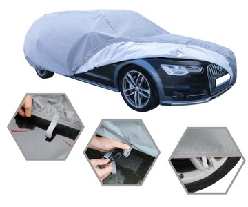 Эксклюзивный брезентовый автомобильный чехол XL + ремень.