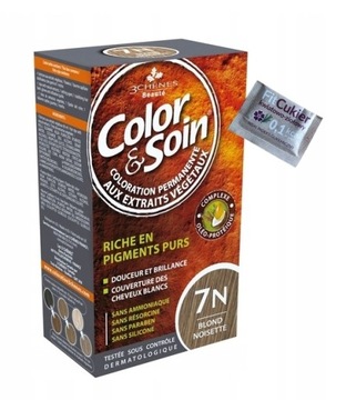 COLOR&SOIN 7N KASZTANOWY BLOND trwała farba