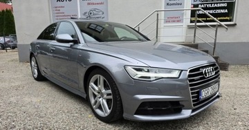 Audi A6 C7 Limousine Facelifting 2.0 TFSI 252KM 2017 Audi A6 Limousine 2,0 benzyna 252 KM NAVI LED S-line zarejestrowany 2.0, zdjęcie 9