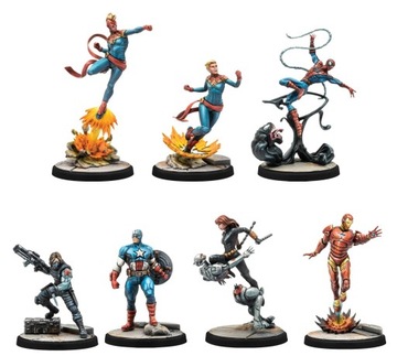 Marvel: Crisis Protocol — Самый могущественный базовый набор Земли