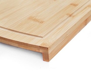 ДОСКА БАМБУКОВАЯ, ДОСКА РАЗДЕЛОЧНАЯ ДВУХСТОРОННЯЯ, 58x38