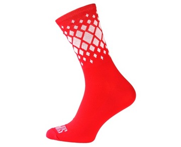 SUPPORTSPORT skarpetki rowerowe RED DIAMONDS 36-38