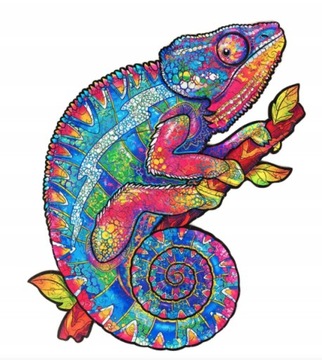 ДЕРЕВЯННЫЙ ПАЗЛ ДЛЯ ВЗРОСЛЫХ ЦВЕТА ХАМЕЛЕОН М