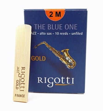 RIGOTTI GOLD JAZZ - stroik do saksofonu altowego - 2 Medium