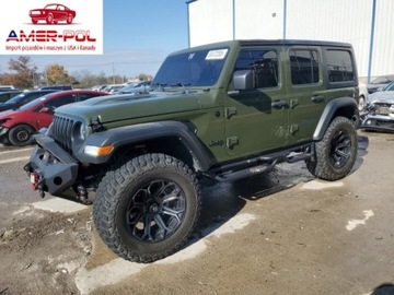 Jeep Wrangler IV 2021 Jeep Wrangler Jeep Wrangler Unlimited Sport S 4x4 3.6 Benzyna 285KM