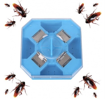 PUŁAPKA NA PRUSAKI KARALUCHY RYBIKI PLUSKWY Robaki PRZECIW KARALUCHOM