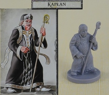 KAPŁAN figurka z gry TALISMAN Magia i Miecz