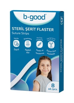 B-GOOD PLASTRY PASKI SZWY DO ZAMYKANIA RAN 8szt