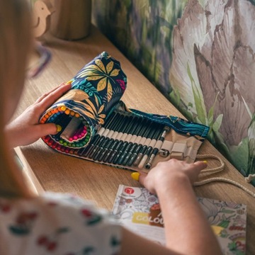 Набор для рисования CENILS PENCIL BOX с аксессуарами, 76 элементов
