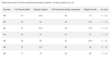 Kurtka męska jesienna elegancka PAKO LORENTE 58