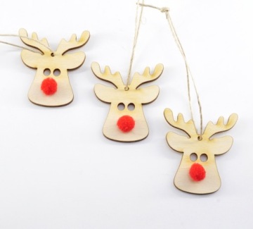 Подвеска, аксессуары для украшения оленей, 3 шт.