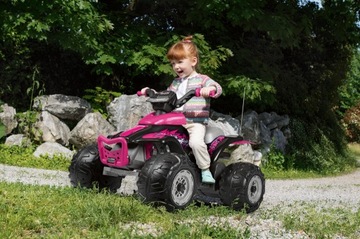 PEG PEREGO CORRAL T-REX PINK QUAD для девочек