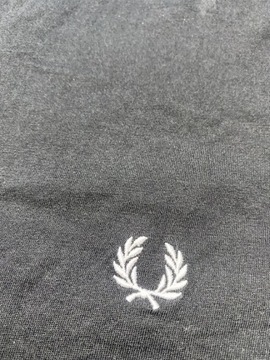 FRED PERRY/ ORYGINALNY CZARNY T SHIRT KOSZULKA /L