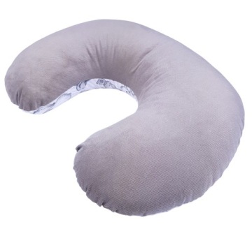 ПОДУШКА ДЛЯ КОРМЛЕНИЯ С БОЛЬШИМИ ЗЕРНАМИ КАПУЧИНО НАВУШКА