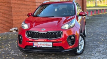Kia Sportage IV SUV 1.6 GDI 132KM 2017 Kia Sportage IV 1.6i 132PS 105tys km Salon Polska Navi Kamera Piękna Bordo