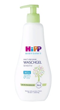HIPP WASCHGEL żel do mycia dla dzieci 400ml Z NIEMIEC