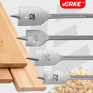 СВЕРЛА ПО ДЕРЕВУ С ПЛОСКИМ ПОЛОЖЕНИЕМ 12-32 НАБОР СВЕРЛ С ШЕСТИГРАННЫМ ПОЛОЖЕНИЕМ