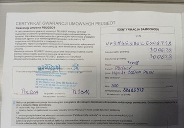 Peugeot 3008 II Plug-In Hybrid HYbrid4 300 PHEV 300KM 2020 Peugeot 3008 150 1.6 Hybrid4 PHEV GT PACK 300 KM 4x4 AUTOMAT I wl. FV23, zdjęcie 36