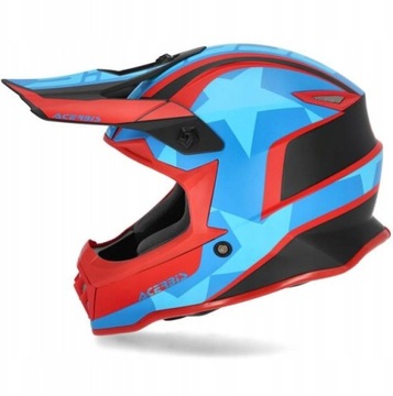 JUNIOR Kask Dziecięcy motocyklowy ACERBIS Impact Steel CROSS QUAD 51-52 cm