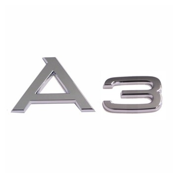 EMBLEMAT AUDI ZNACZEK TYŁ A3 KLAPA TYŁ 8L 8P 8V