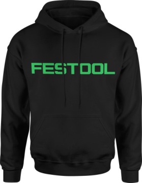 FESTOOL FESTOL BLUZA MĘSKA BUDOWA Z KAPTUREM ROZ M DRESOWA NADRUK