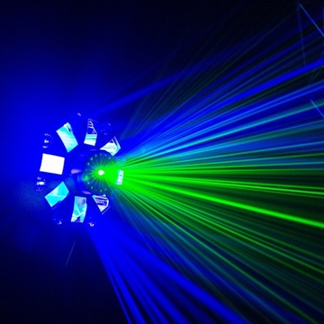 MultiBox LED Derby PAR Лазерный стробоскоп DMX-прожектор
