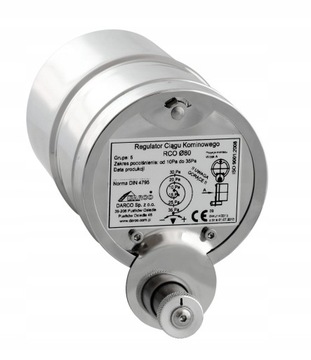 Regulator ciągu kominowego Darco fi 80 RCO-80