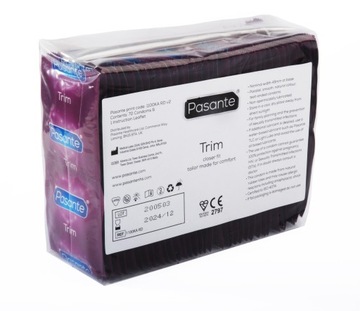 PREZERWATYWY PASANTE TRIM 72 SZTUKI