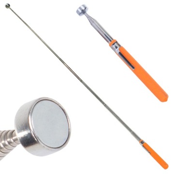 CHWYTAK MAGNETYCZNY MAGNES TELESKOPOWY DŁUGI MOCNY REGULOWANY WARSZTATOWY