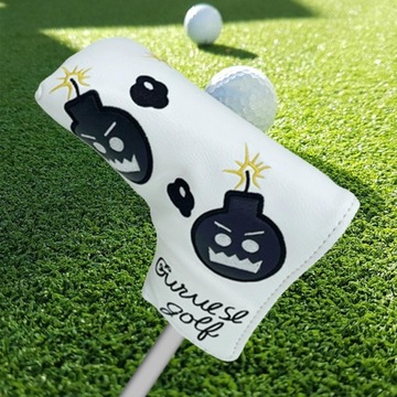 Чехол на голову клюшки для гольфа Голова белой клюшки