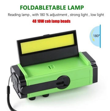 Радио с фонариком LED/DYNAMO/SOLAR OUTLET