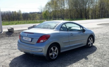 Peugeot 207 CC 1.6 VTi 120KM 2010 Peugeot 207 CC 1.6 120KM Kabriolet Zarejestrowany Klima Grzane fotele 1.6, zdjęcie 4