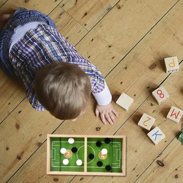 ДЕРЕВЯННАЯ ИГРА НАВЫКИ ФОСБОЛ ХАММЕР ФУТБОЛ ТЕТРИС быстрая стропа 2в1