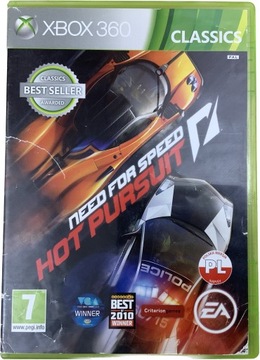 NEED FOR SPEED HOT PURSUIT płyta bdb+ komplet PL XBOX 360