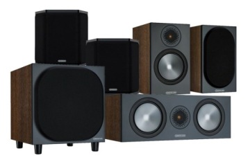 АУДИО МОНИТОР W10 ОРЕХ - ЭФФЕКТ ДВОЙНОГО БАСА