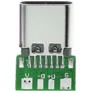 Gniazdo USB typ C 3.1 uniwersalne lutowane PCB
