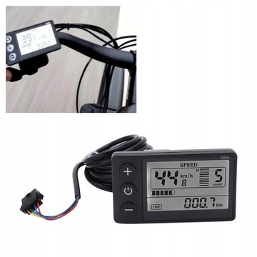 LCD-S866 ИНТЕЛЛЕКТУАЛЬНЫЙ ЖК-СЧЕТЧИК / РАЗЪЕМ E-BIKE