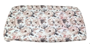 Prześcieradło z gumką DOSTAWKA CHICCO next2me 50x83 , wys.24h PEONIE