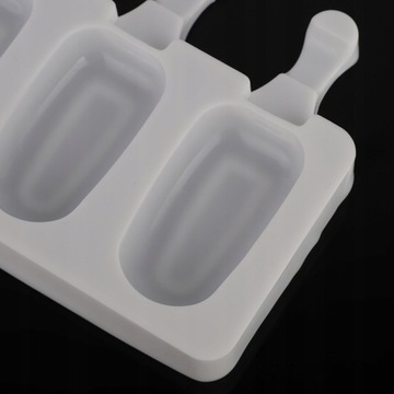 СИЛИКОНОВАЯ ФОРМА ДЛЯ МОРОЖЕНОГО 4 XL ШТ + ПАЛОЧКИ