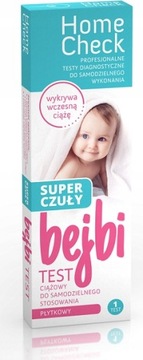 PŁYTKOWY TEST CIĄŻOWY Bejbi 7-DNI Super Czuły