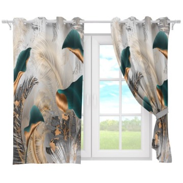 ZASŁONA GOTOWA NA PRZELOTKACH 140X160 KRÓTKA ZASŁONY PRZELOTKI 111