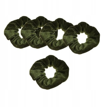 Opaska do włosów 5 sztuk Velvet Scrunchies