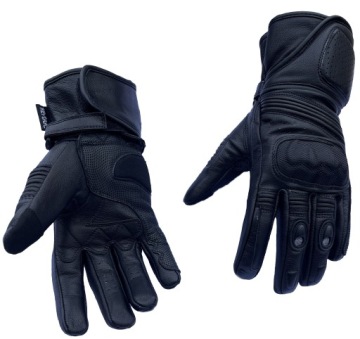 Всесезонные мотоциклетные перчатки черного цвета!
