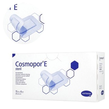 COSMOPOR E Steril jałowy opatrunek 15x6cm 25 sztuk