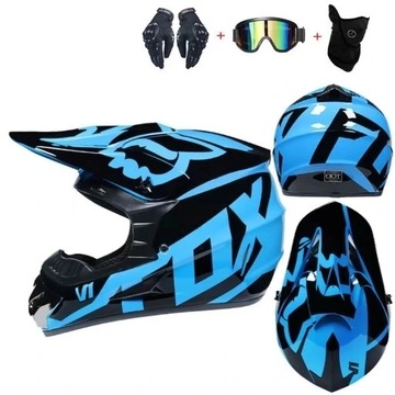KASK MOTOCYKLOWY OFF-ROAD ENDURO MOTOCROSS