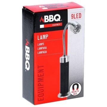 Лампа GRILL для гриля, магнитная, регулируемая, светодиодная на батарейках