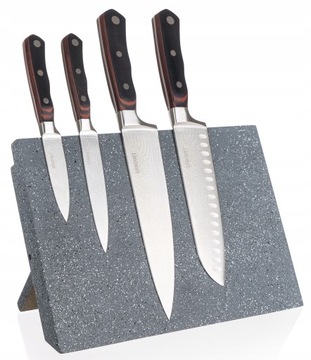 Magnetyczna deska na noże MDF 30 x 21,5 cm Granite Grey