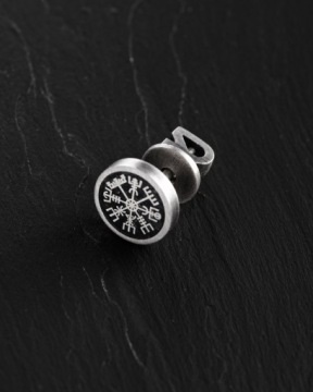 Серебряное моно - серьга овощи